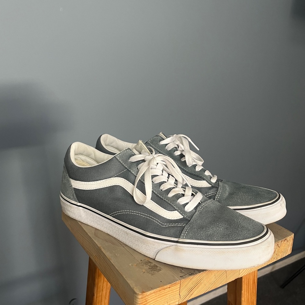 Vans Old Skool Color Theory Sneakers in dusty blue size 12 *great condition*